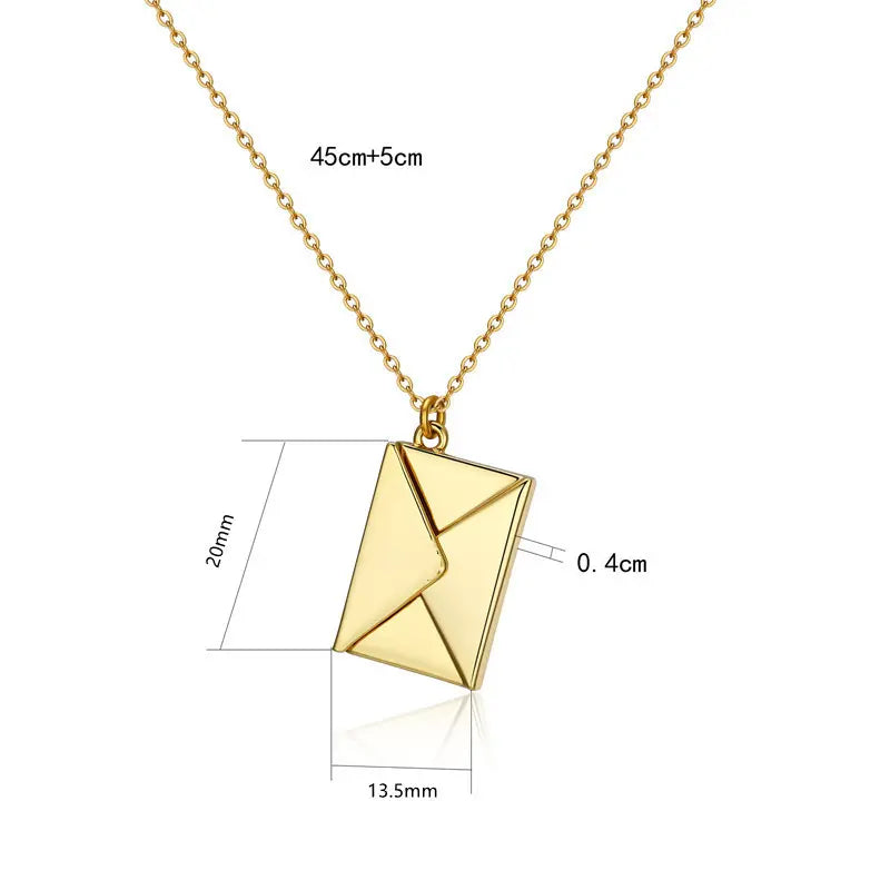 Free Personalized Love Letter Necklace
