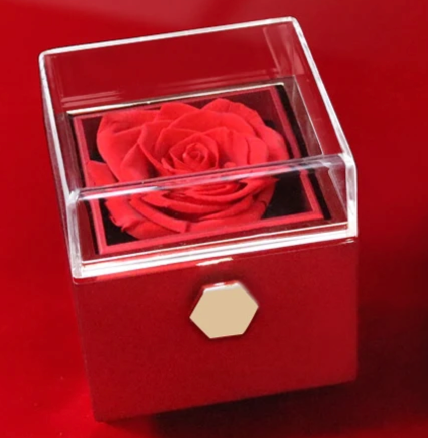 Rotating Rose Gift Box - Free Shipping